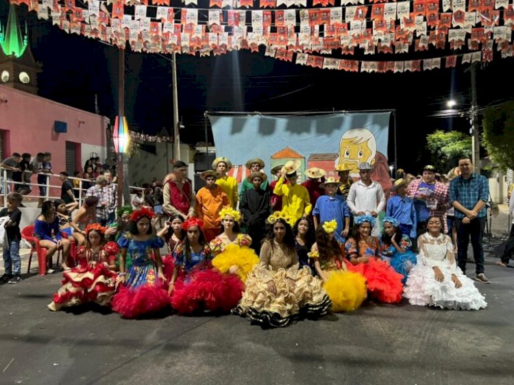 Bernardino Batista realizou 1° Festival de Danças e Quadrilhas – Junina Flor da Serra